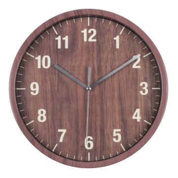 Falióra 1xAA 25 cm barna