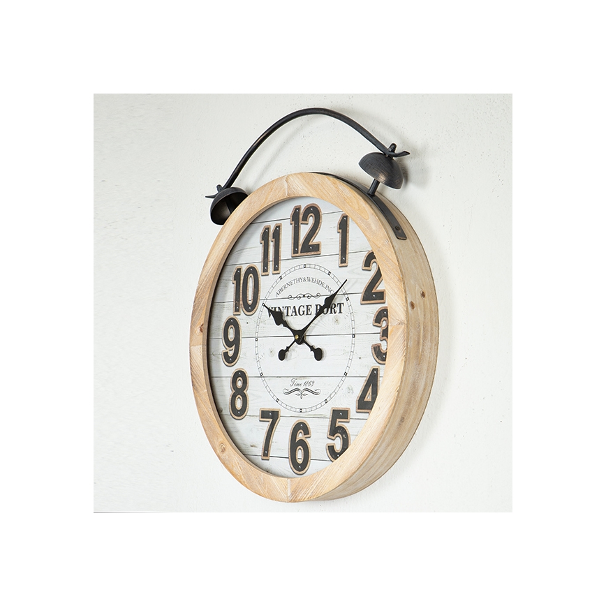 Falióra 1xAA átm. 50 cm bézs