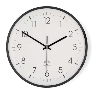 Falióra, átmérő 30,5 cm, 1x AA, fekete