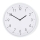 Falióra, átmérő 30,8 cm, 1x AA elem, fehér