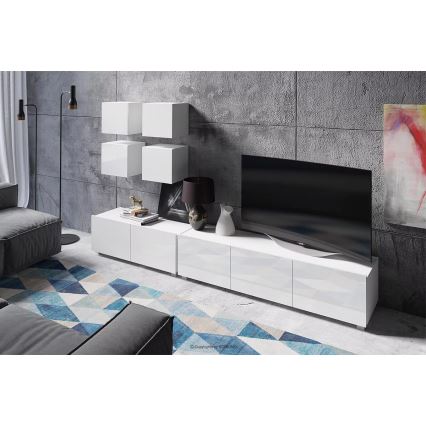 Faliszekrény PAVO 34x34 cm fényes fehér