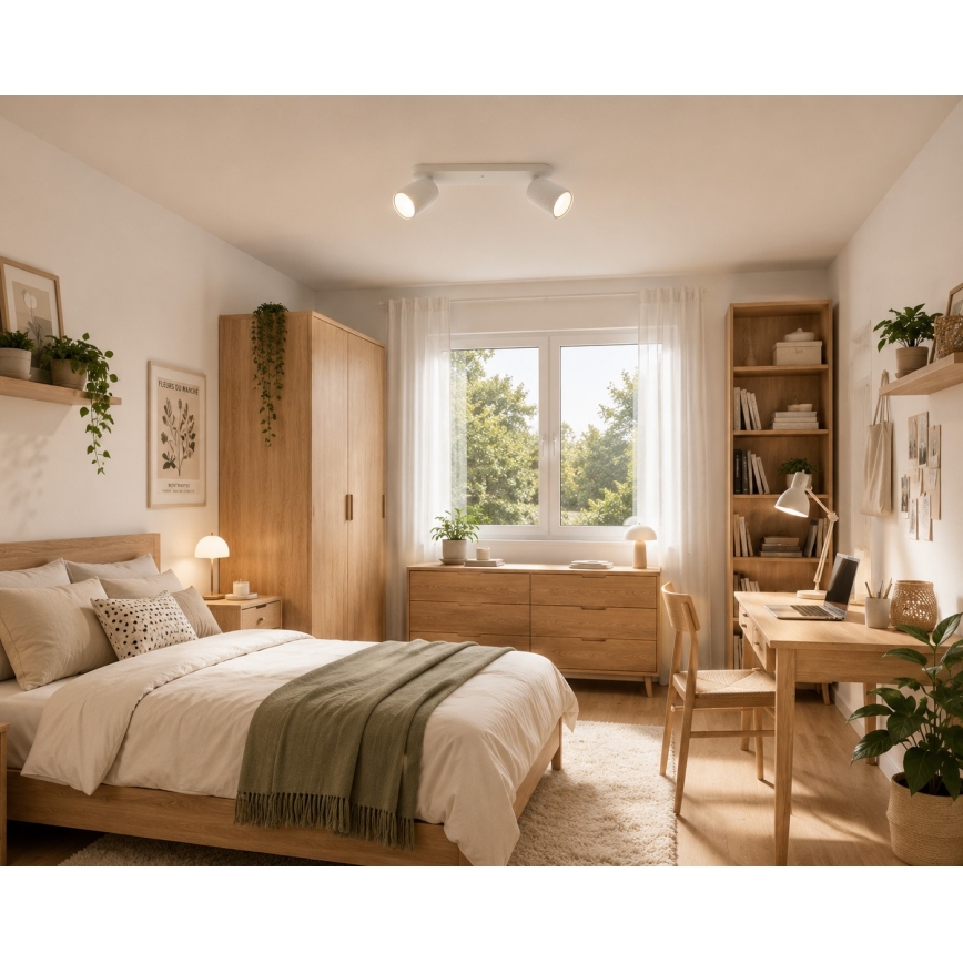 FAMA spotlámpa 2xGU10/30W/230V fehér