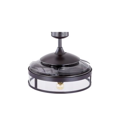 FANAWAY 212927 - LED mennyezeti ventilátor CLASSIC 3xE27/4W/230V fekete + távirányító