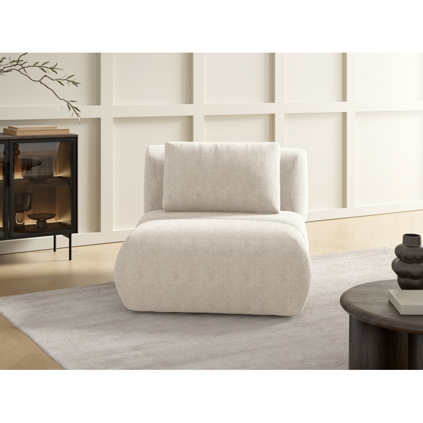 FANO krémszínű fotel