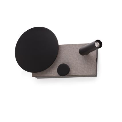 FARO 20066 - LED Dimmelhető fali kislámpa KLEE LED/10W/230V + LED/3W bal