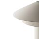 FARO 20069 - Asztali lámpa SHAN 1xE27/15W/230V pergamenpapír krémes