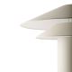 FARO 20069 - Asztali lámpa SHAN 1xE27/15W/230V pergamenpapír krémes