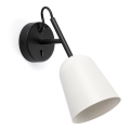FARO 28258 - Fali lámpa STUDIO 1xE14/8W/230V fehér/fekete