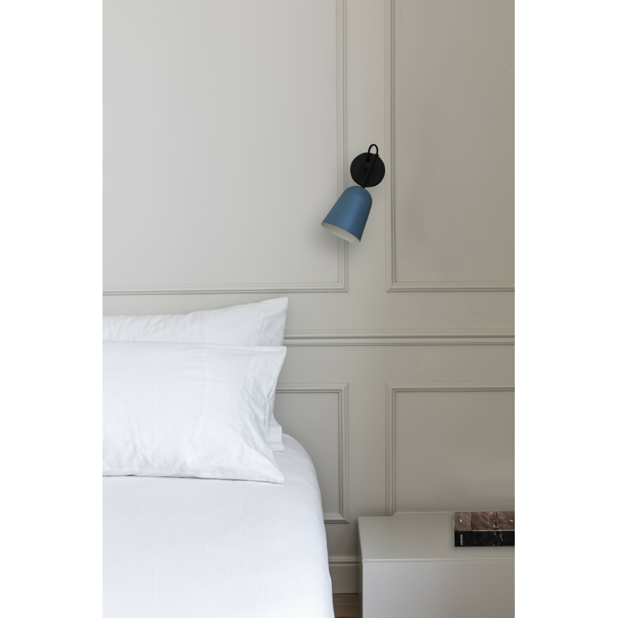 FARO 28274 - Fali lámpa STUDIO 1xE14/8W/230V kék/fekete