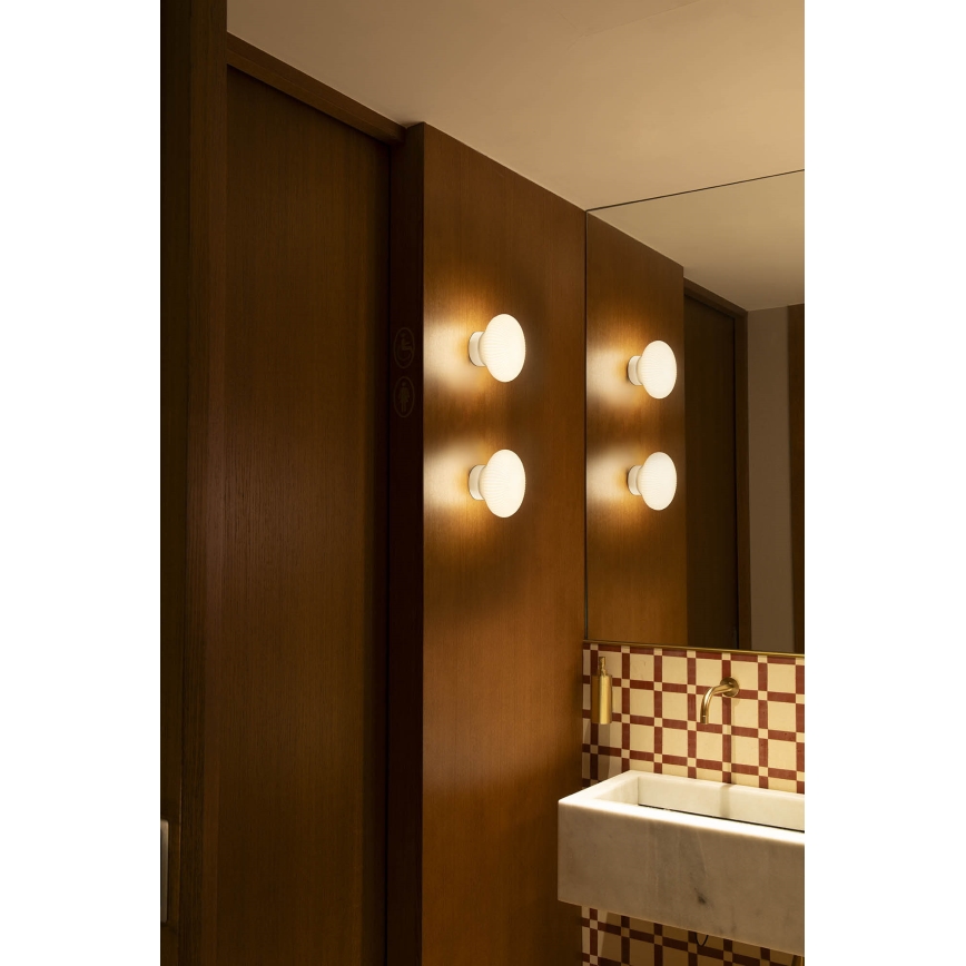 FARO 28299 - ISABELLE LED fürdőszobai fali lámpatest, 8W, 230V, CRI 90, IP44, fehér