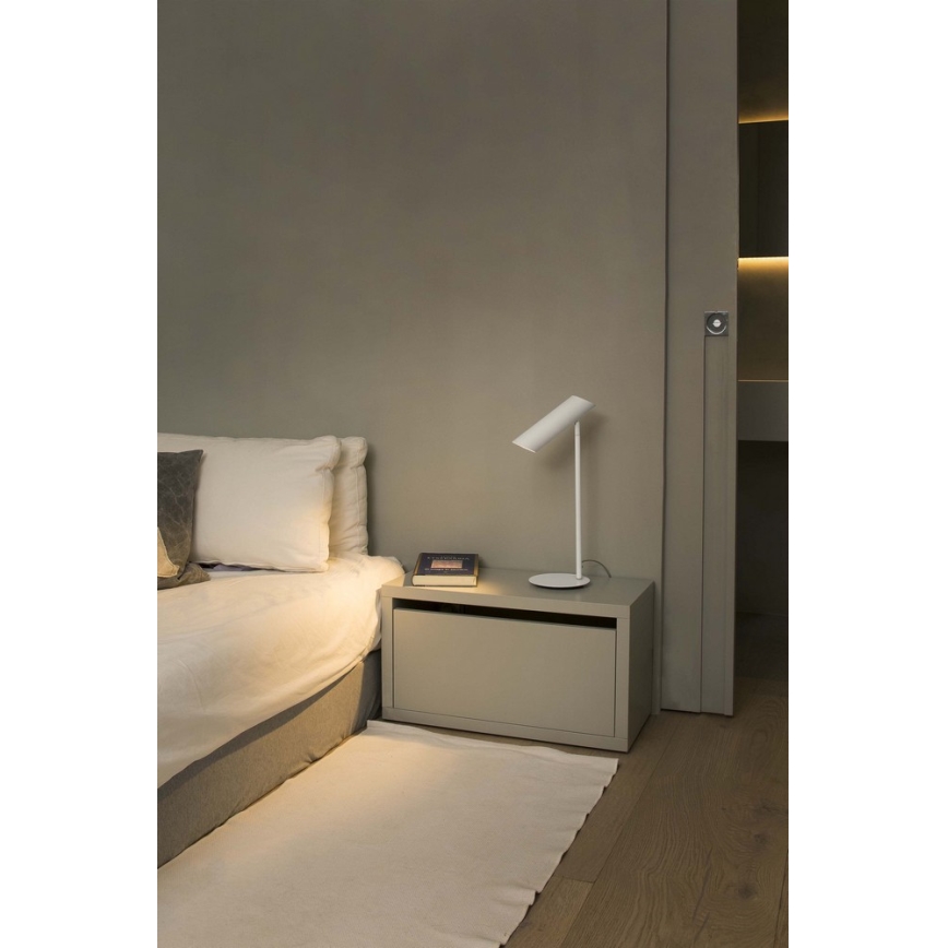 FARO 29881 - Asztali lámpa LINK 1xGU10/11W/230V fehér