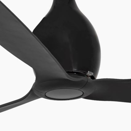 FARO 32030 - Mennyezeti ventilátor MINI ETERFAN fekete átm. 128 cm + távirányítás