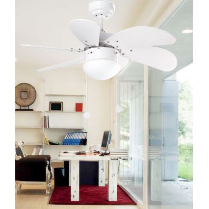 FARO 33180 - Mennyezeti ventilátor PALAO 1xE14/40W/230V