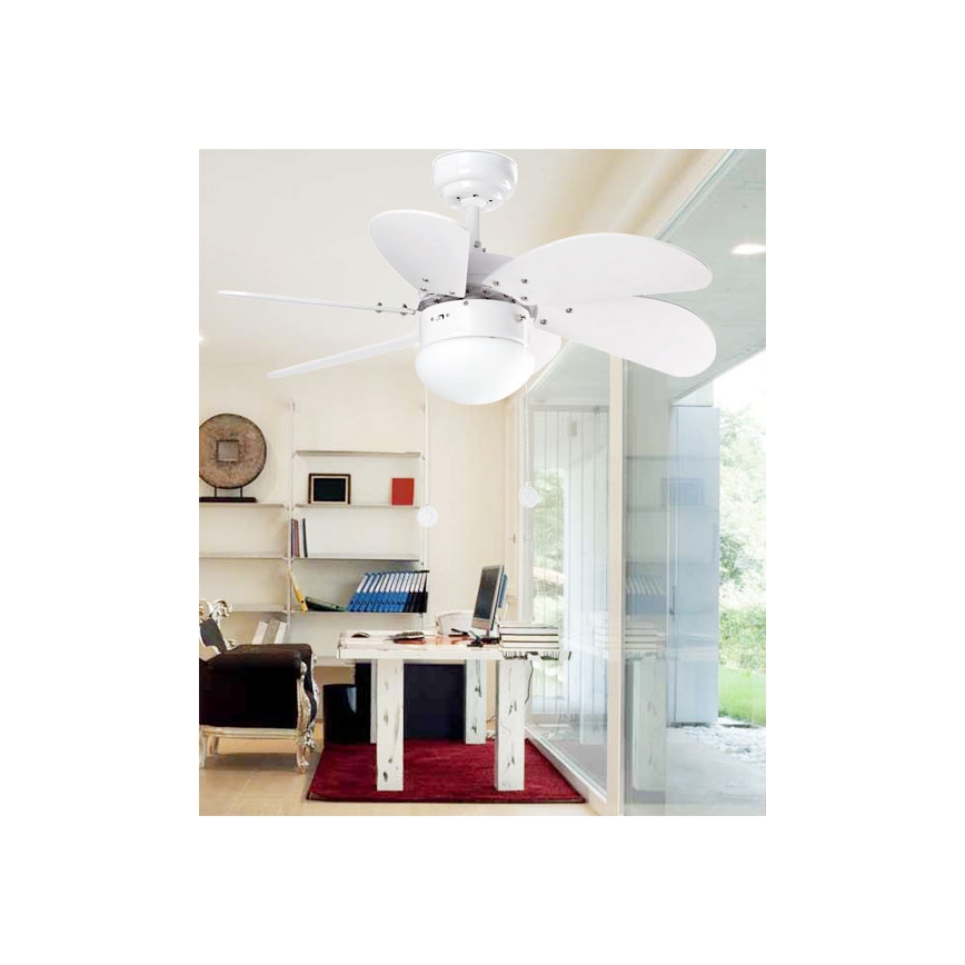 FARO 33180 - Mennyezeti ventilátor PALAO 1xE14/40W/230V