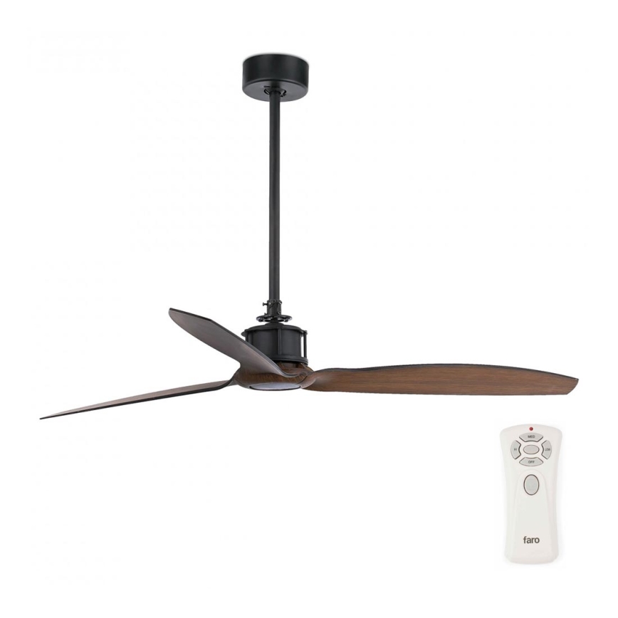 FARO 33395 - Mennyezeti ventilátor JUSTFAN á. 128 cm + távirányító