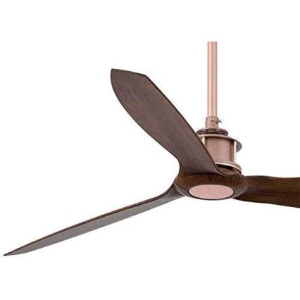 FARO 33399 - Mennyezeti ventilátor JUST FAN barna/réz