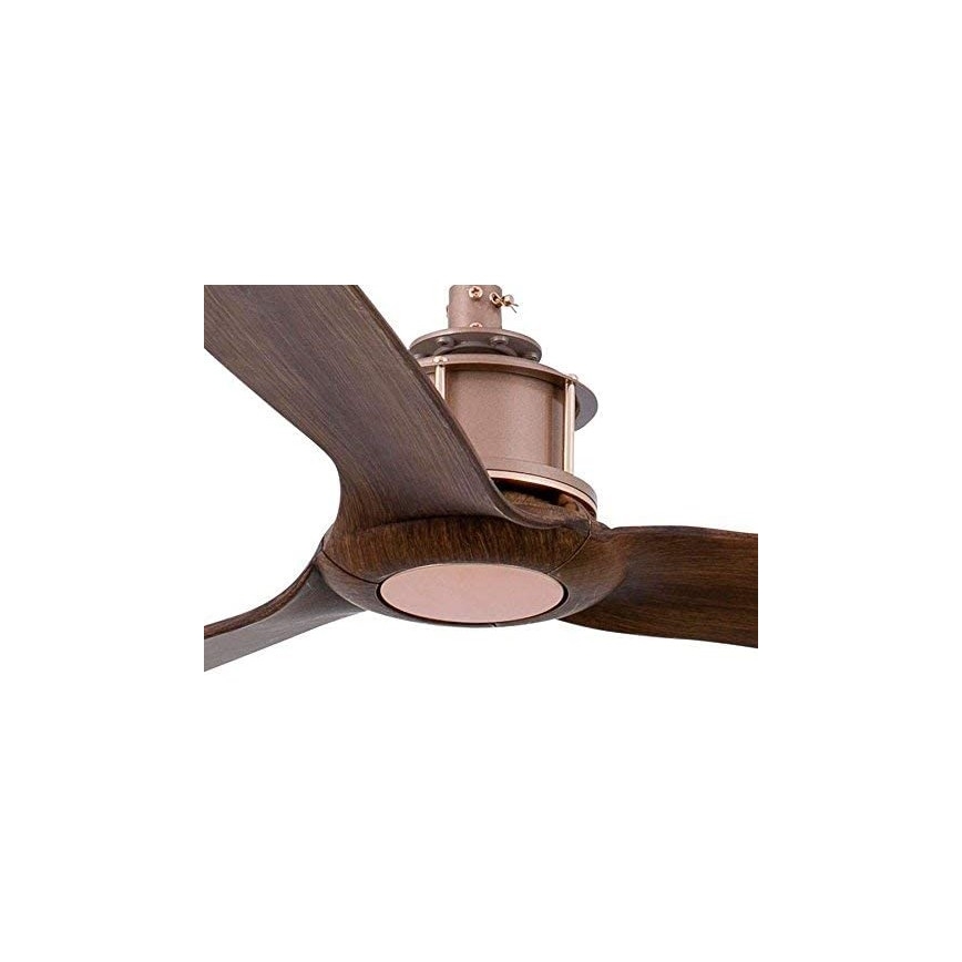FARO 33399 - Mennyezeti ventilátor JUST FAN barna/réz