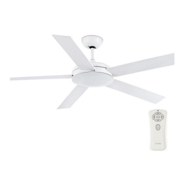 FARO 33420 - Mennyezeti ventilátor NOVA fehér/barna