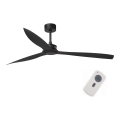 FARO 33432 - Mennyezeti ventilátor JUST FAN XL átm. 178 cm fekete + távirányítás