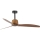 FARO 33435WT - Mennyezeti ventilátor WEAVER M átm. 128 cm barna/fekete Wi-Fi Tuya + távirányító