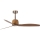 FARO 33436 - Mennyezeti ventilátor WEAVER M átm. 128 cm sárgaréz/fekete + távirányító