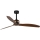 FARO 33451WT - Mennyezeti ventilátor COPPER FAN M, átm. 128 cm, barna/fekete, Tuya Wi‑Fi + távirányító