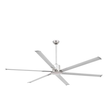 FARO 33465A - Mennyezeti ventilátor ANDROS XL matt króm á. 213 cm + távirányítás