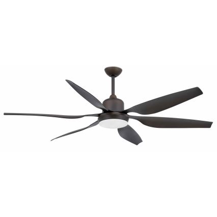 FARO 33466A - Mennyezeti ventilátor TILOS 2xE27/15W/230V wenge + távirányítás