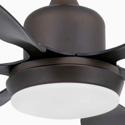 FARO 33466A - Mennyezeti ventilátor TILOS 2xE27/15W/230V wenge + távirányítás