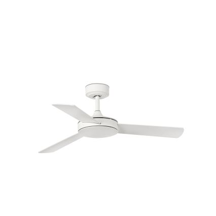 FARO 33603DCWT - Mennyezeti ventilátor MINI MALLORCA S barna/fehér átm. 106 cm Wi-Fi Tuya + távirányítás
