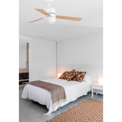 FARO 33606 - Mennyezeti ventilátor CEBU 2xE14/8W/230V