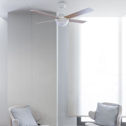 FARO 33698 - Mennyezeti ventilátor MINI ICARIA 2xE14/8W/230V