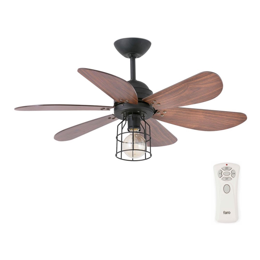 FARO 33703 - Mennyezeti ventilátor CHICAGO 1xE27/15W/230V