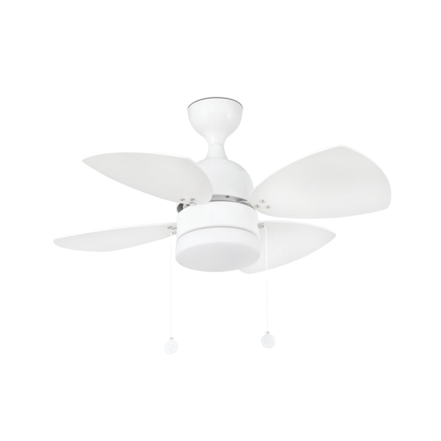 FARO 33704 - Mennyezeti ventilátor MEDITERRÁNEO 1xE14/8W/230V