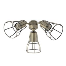 FARO 33717 - Lámpa ventilátorhoz YAKARTA 3xE27/15W/230V bronz