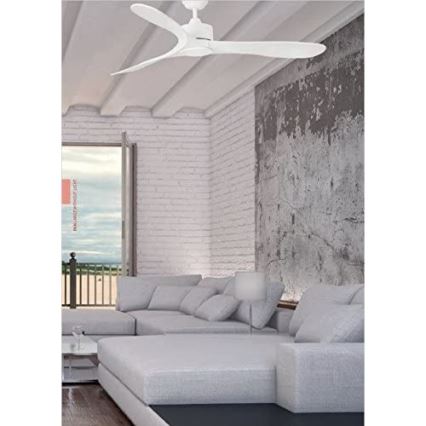 FARO 33750 - Mennyezeti ventilátor LUZON fehér