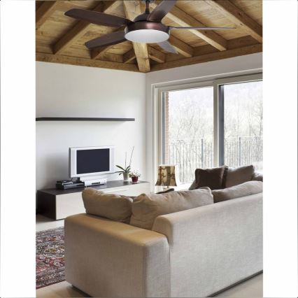 FARO 33780 - LED Mennyezeti ventilátor LEYTE LED/20W/230V