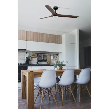 FARO 33809-1TW - HEYWOOD LED fényerőszabályozható ventilátor LED/10W/230V 2700/3000/4000K átmérő 132 cm + távirányító