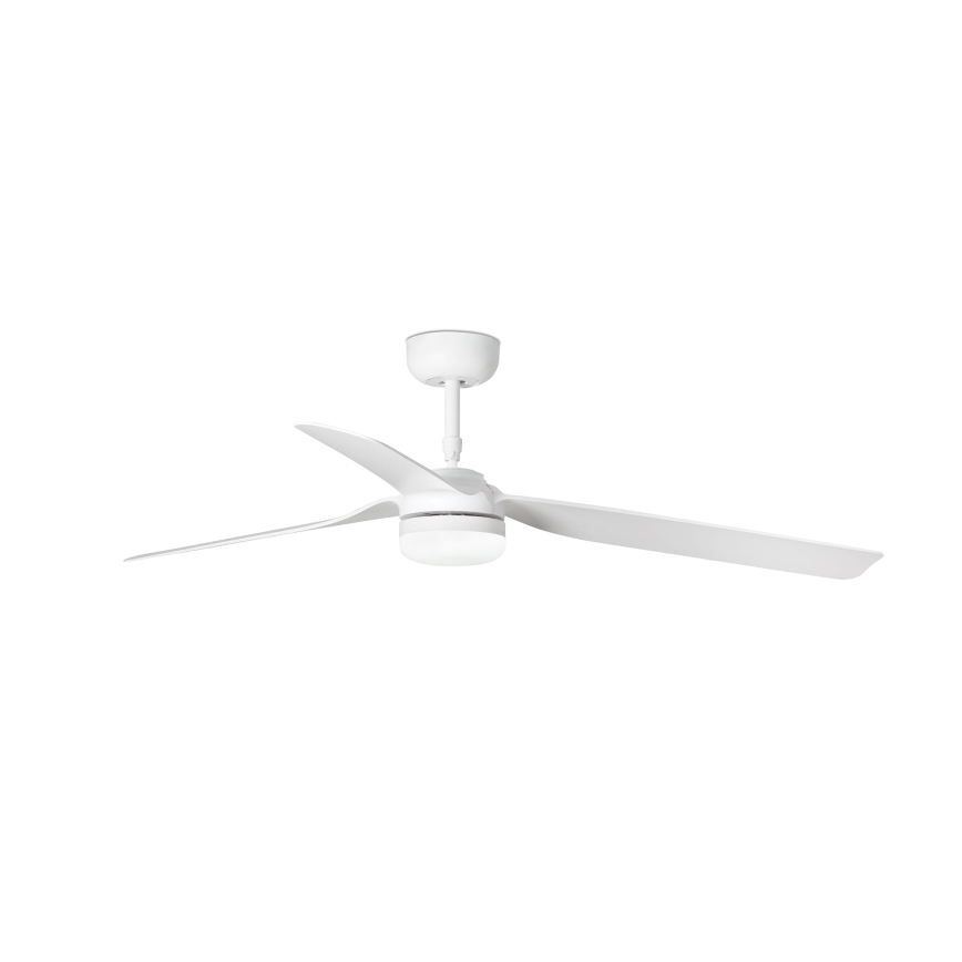 FARO 33814WT-20 - LED-fényerőszabályozható mennyezeti ventilátor PUNT M LED/18W/230V 2700/3000/4000K fehér átmérő 132 cm Wi-Fi Tuya + távirányító