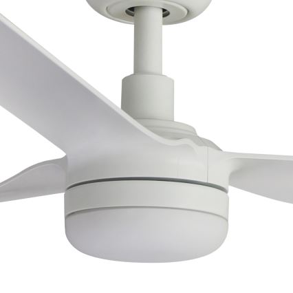 FARO 33814WT-20 - LED-fényerőszabályozható mennyezeti ventilátor PUNT M LED/18W/230V 2700/3000/4000K fehér átmérő 132 cm Wi-Fi Tuya + távirányító