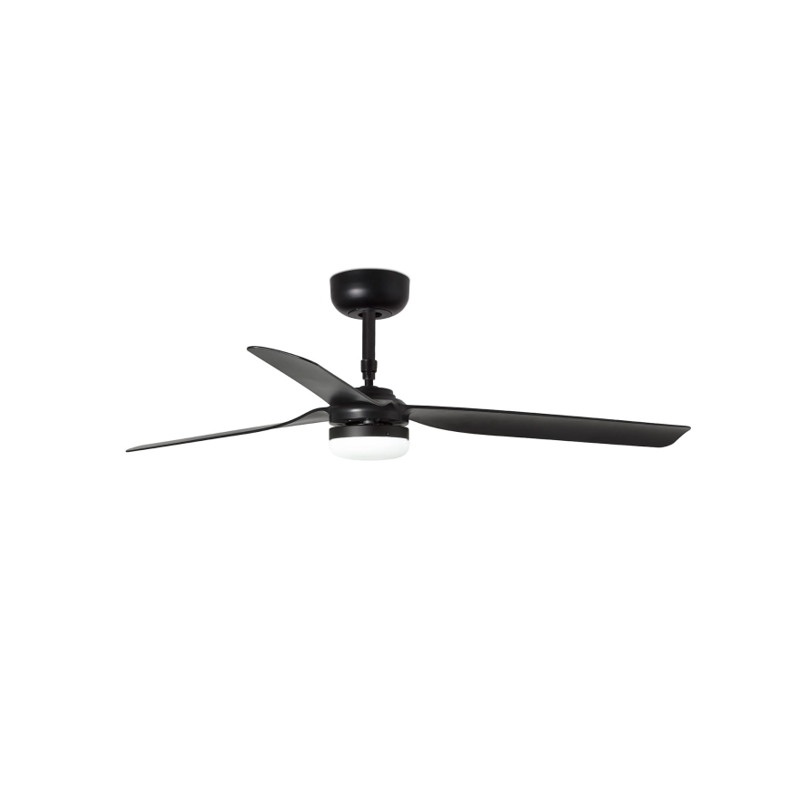 FARO 33815WT-21 - LED-fényerőszabályozható mennyezeti ventilátor PUNT M LED/18W/230V 2700/3000/4000K fekete átm. 132 cm Wi-Fi Tuya + távirányító