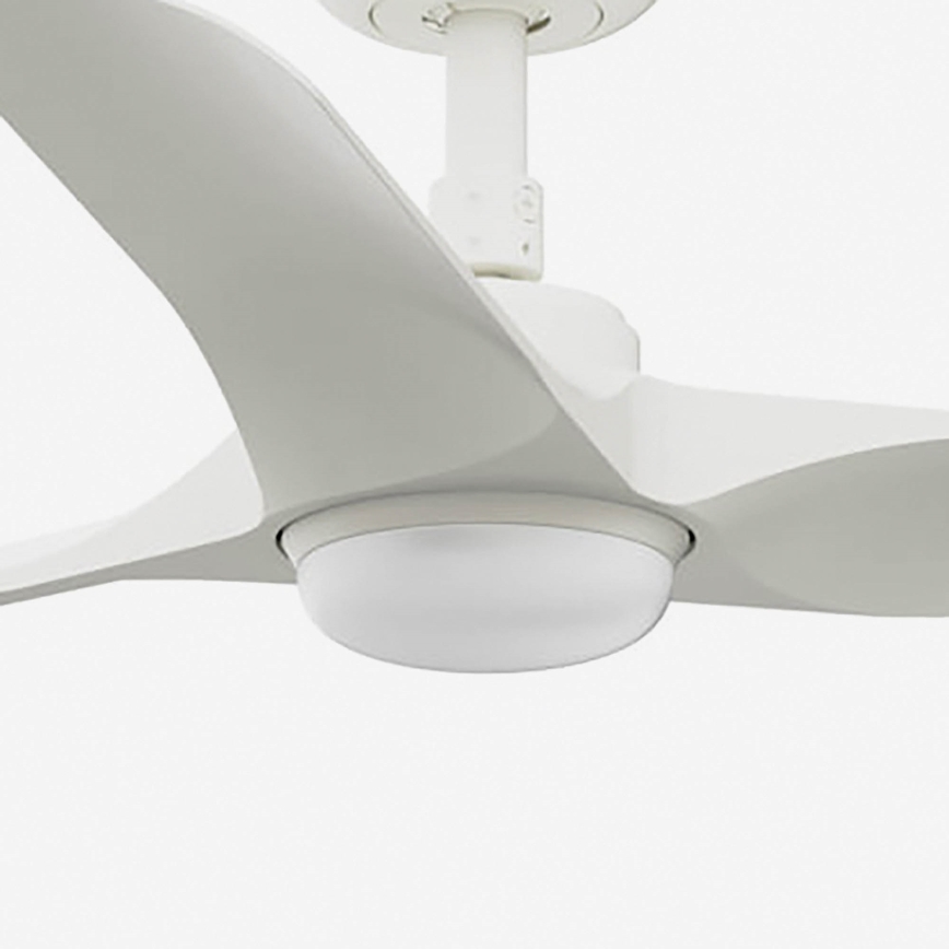 FARO 33824-1TW - LED fényerőszabályozható mennyezeti ventilátor HEY S LED/10W/230V 2700/3000/4000K fehér átm. 90 cm + távirányító