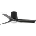 FARO 33827WT1S - LED-dimmelhető mennyezeti ventilátor HEY TUB S LED/10W/230V 2700/3000/4000K átm. 90 cm fekete Wi-Fi Tuya + távirányító