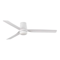 FARO 33828WT1S - Dimmelhető LED mennyezeti ventilátor PUNT TUB M LED/18W/230V 2700/3000/4000K átmérő 132 cm fehér Tuya Wi‑Fi + távirányító