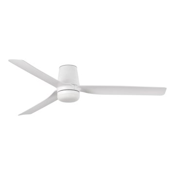 FARO 33832-1TW - LED dimmelhető mennyezeti ventilátor MINI PUNT TUB LED-del/10W/230V 2700/3000/4000K átm. 90 cm fehér + távirányító