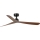 FARO 34197 - ROCKER M mennyezeti ventilátor átmérő 132 cm barna/fekete + távirányító