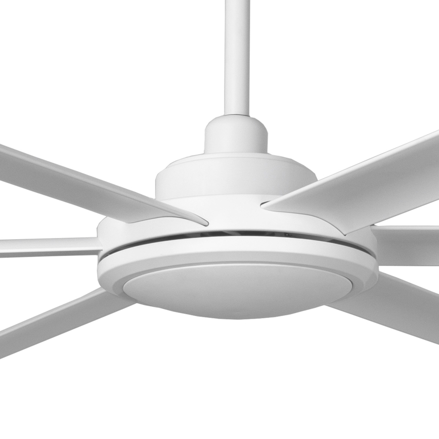 FARO 34202 - Mennyezeti ventilátor ROTTERDAM XL fehér átm. 200 cm + távirányítás