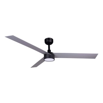 FARO 342871S - CRUISER XL LED dimmelhető mennyezeti ventilátor, LED/18W/230V, 2700/3000/4000K, átmérő 160 cm, szürke/fekete + távirányító