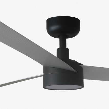 FARO 34287WT1S - LED dimmelhető mennyezeti ventilátor CRUISER XL LED/18W/230V 2700/3000/4000K átm. 160 cm szürke/fekete Wi-Fi Tuya + távirányító