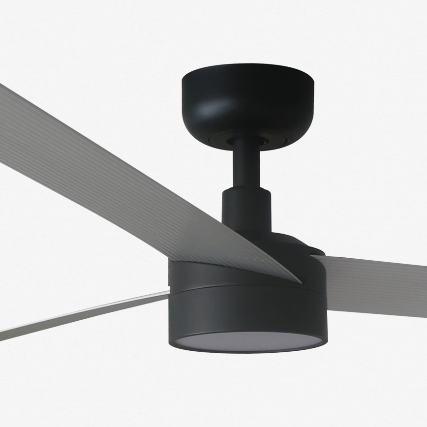 FARO 34287WT1S - LED dimmelhető mennyezeti ventilátor CRUISER XL LED/18W/230V 2700/3000/4000K átm. 160 cm szürke/fekete Wi-Fi Tuya + távirányító